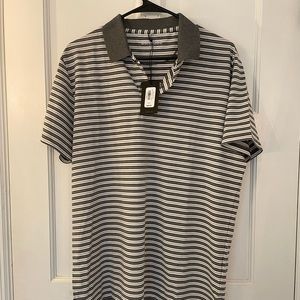 Mens bonobos golf shirt gray